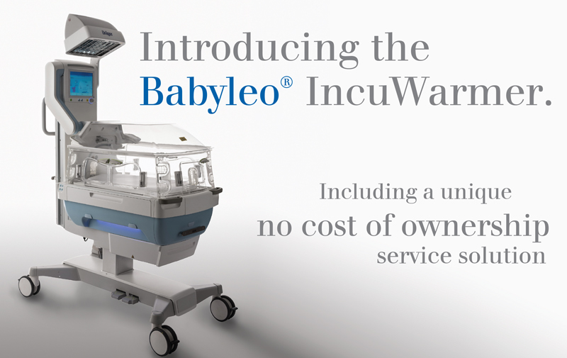 Introducing the Babyleo IncuWarmer. Including a unique no cost of ownership service solution.